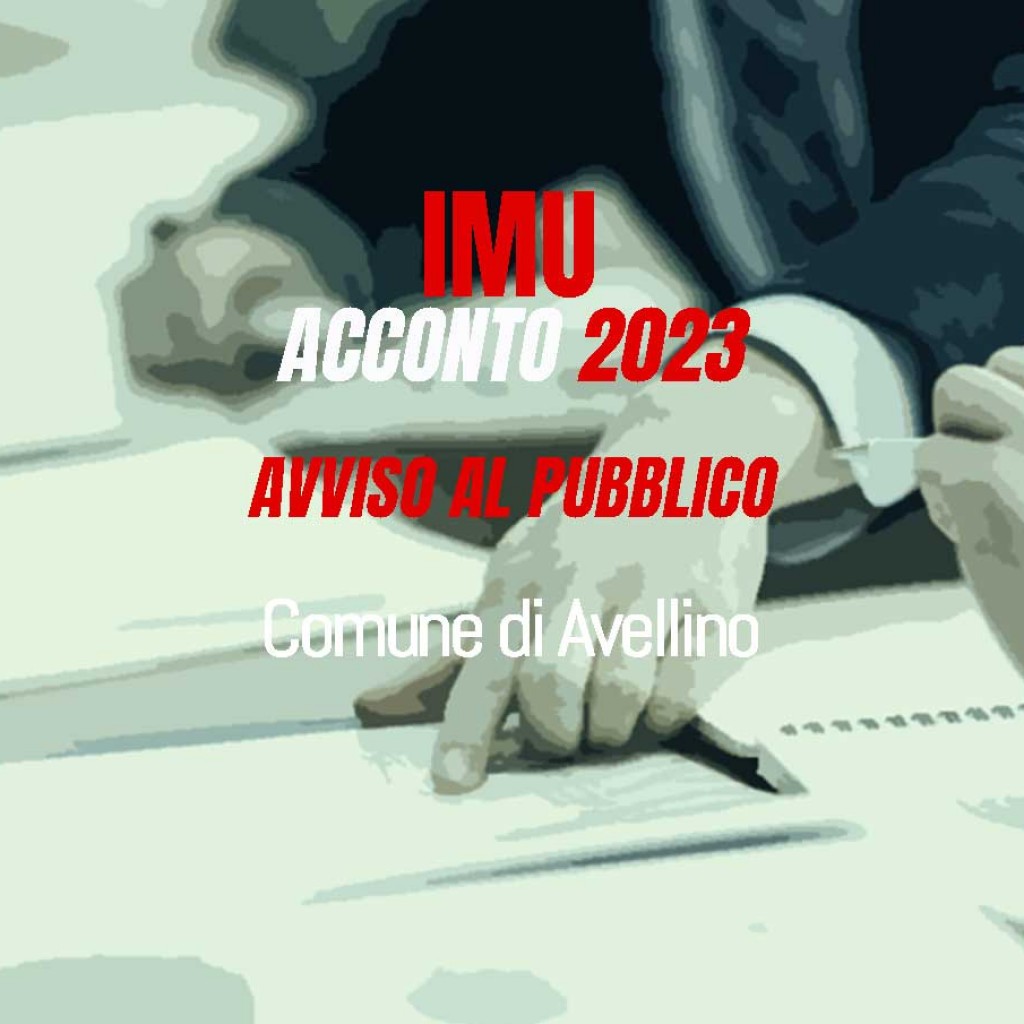 ACCONTO IMU 2023 – Comune di Avellino